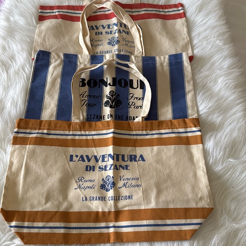 Brand new Sézane totes